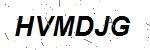 CAPTCHA verification image containing distorted text characters