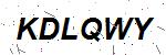 CAPTCHA verification image containing distorted text characters