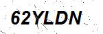 CAPTCHA verification image containing distorted text characters