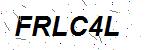 CAPTCHA verification image containing distorted text characters