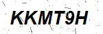 CAPTCHA verification image containing distorted text characters