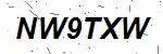 CAPTCHA verification image containing distorted text characters