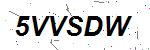 CAPTCHA verification image containing distorted text characters