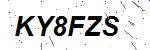 CAPTCHA verification image containing distorted text characters
