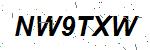 CAPTCHA verification image containing distorted text characters