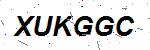 CAPTCHA verification image containing distorted text characters