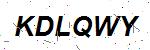 CAPTCHA verification image containing distorted text characters