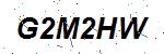 CAPTCHA verification image containing distorted text characters