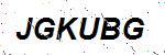 CAPTCHA verification image containing distorted text characters