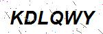 CAPTCHA verification image containing distorted text characters