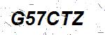 CAPTCHA verification image containing distorted text characters