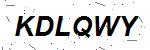 CAPTCHA verification image containing distorted text characters