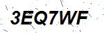 CAPTCHA verification image containing distorted text characters