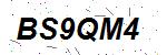 CAPTCHA verification image containing distorted text characters