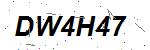 CAPTCHA verification image containing distorted text characters