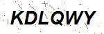 CAPTCHA verification image containing distorted text characters