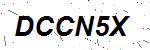 CAPTCHA verification image containing distorted text characters