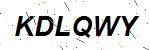 CAPTCHA verification image containing distorted text characters