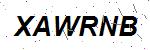 CAPTCHA verification image containing distorted text characters