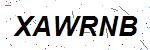 CAPTCHA verification image containing distorted text characters