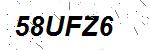 CAPTCHA verification image containing distorted text characters