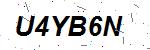 CAPTCHA verification image containing distorted text characters