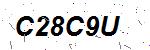 CAPTCHA verification image containing distorted text characters