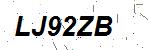 CAPTCHA verification image containing distorted text characters