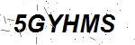 CAPTCHA verification image containing distorted text characters
