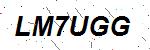 CAPTCHA verification image containing distorted text characters