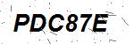 CAPTCHA verification image containing distorted text characters