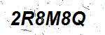 CAPTCHA verification image containing distorted text characters