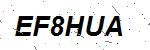 CAPTCHA verification image containing distorted text characters