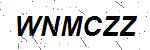 CAPTCHA verification image containing distorted text characters