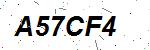 CAPTCHA verification image containing distorted text characters