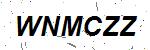CAPTCHA verification image containing distorted text characters