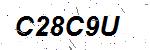 CAPTCHA verification image containing distorted text characters