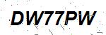 CAPTCHA verification image containing distorted text characters