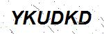 CAPTCHA verification image containing distorted text characters
