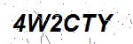 CAPTCHA verification image containing distorted text characters