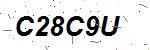 CAPTCHA verification image containing distorted text characters