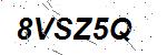 CAPTCHA verification image containing distorted text characters