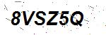 CAPTCHA verification image containing distorted text characters