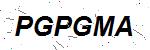 CAPTCHA verification image containing distorted text characters