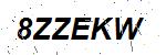 CAPTCHA verification image containing distorted text characters