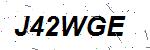 CAPTCHA verification image containing distorted text characters