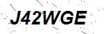 CAPTCHA verification image containing distorted text characters