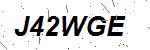 CAPTCHA verification image containing distorted text characters