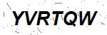 CAPTCHA verification image containing distorted text characters