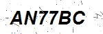 CAPTCHA verification image containing distorted text characters